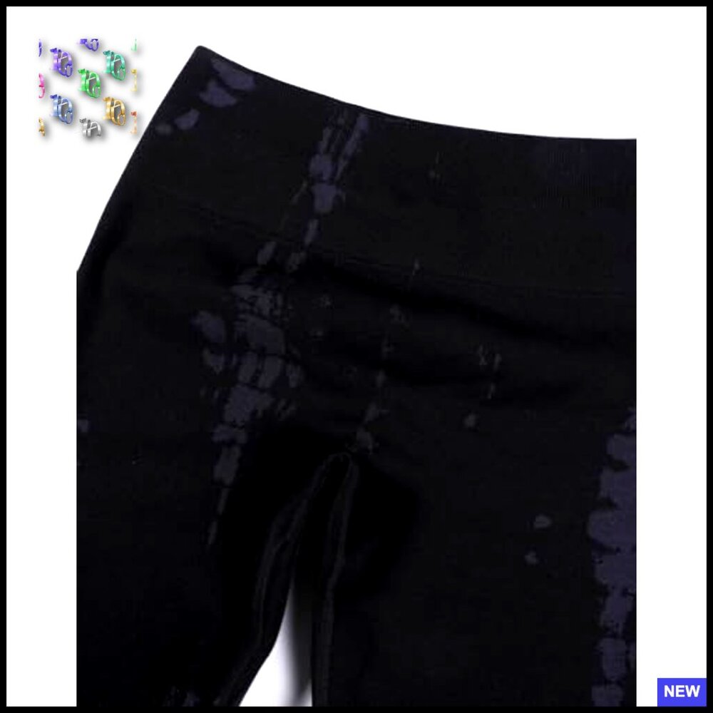 Seamless Serpent Snake Pattern Workout Leggings H… - image 4